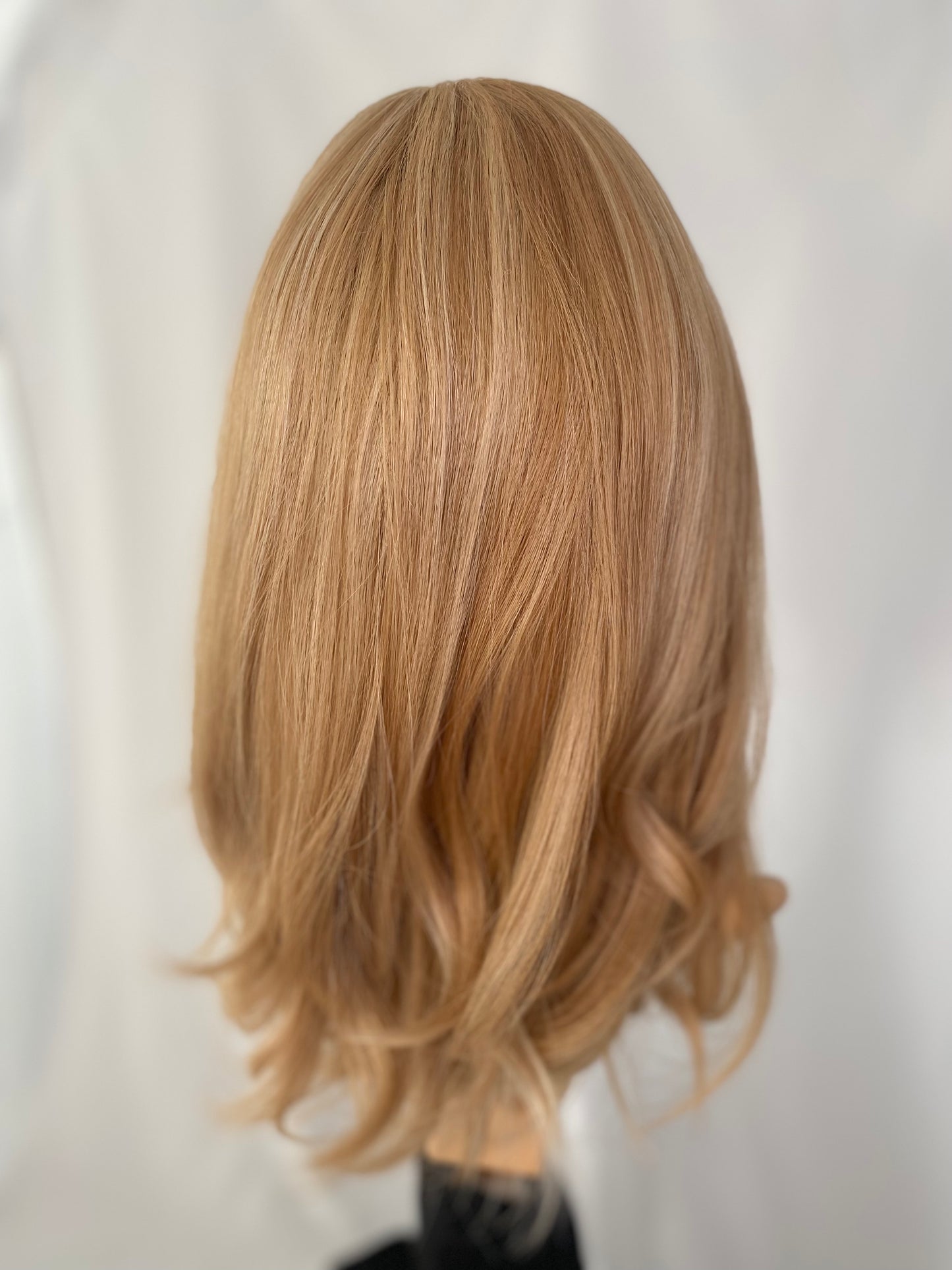 iWig Premium Echthaar-Perücke Sunshine Blond