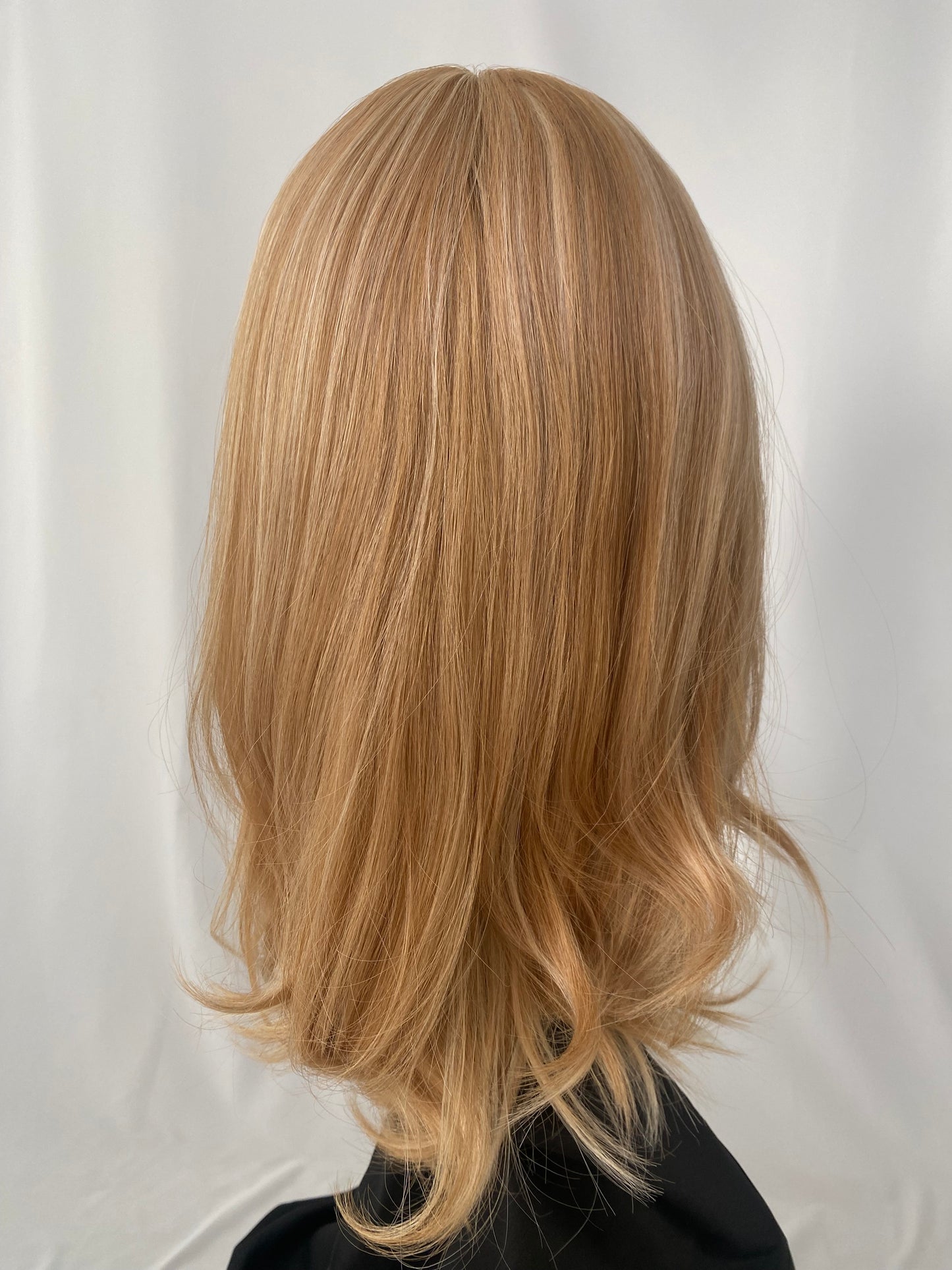 iWig Premium Echthaar-Perücke Sunshine Blond